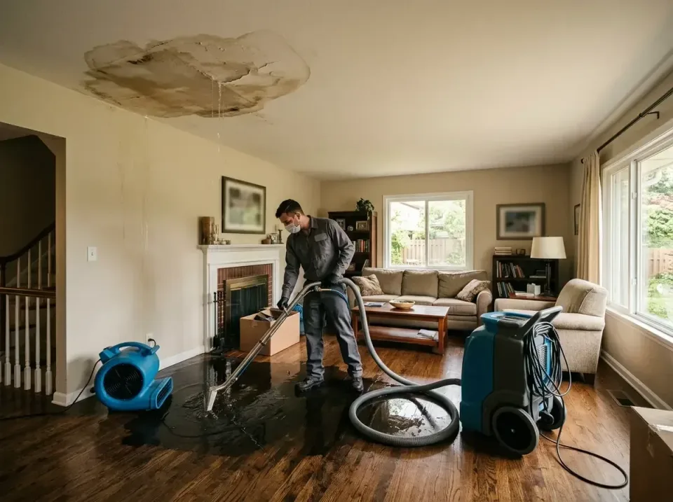 attic-pipe-burst-ceiling-drip-008 — frequently asked questions, Water Damage Restoration & Carpet Care in Cambria, CA